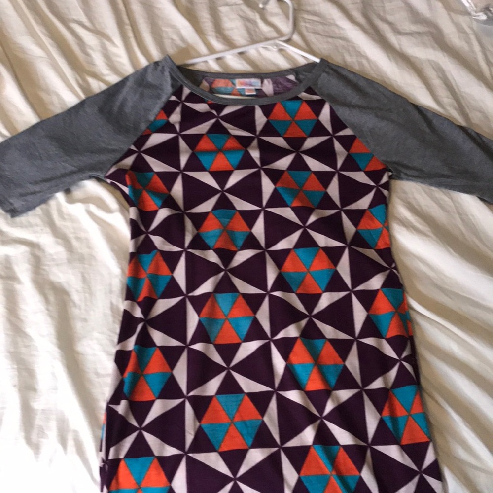 At beautiful spring women’s dress